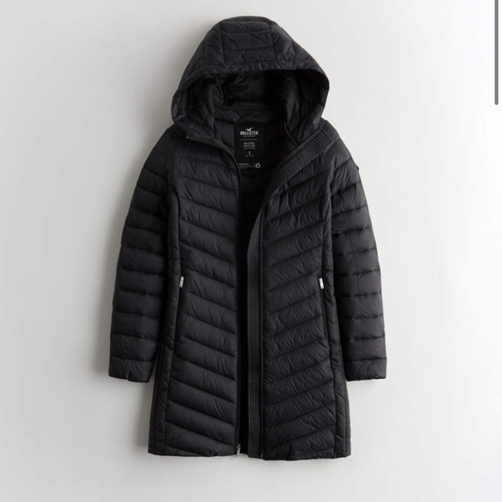 NWT Hollister Puffer Parka Jacket